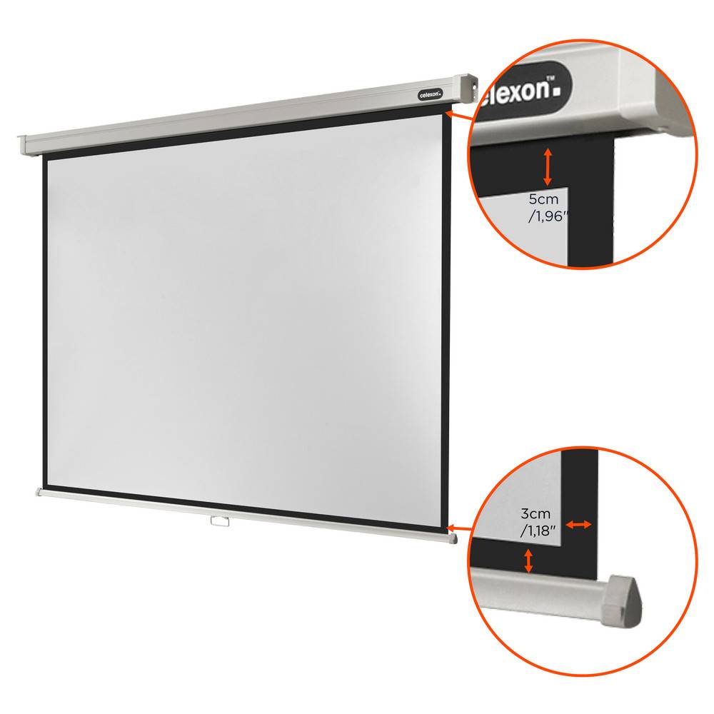 celexon Leinwand Rollo Professional 180 x 135 cm - 89"-3