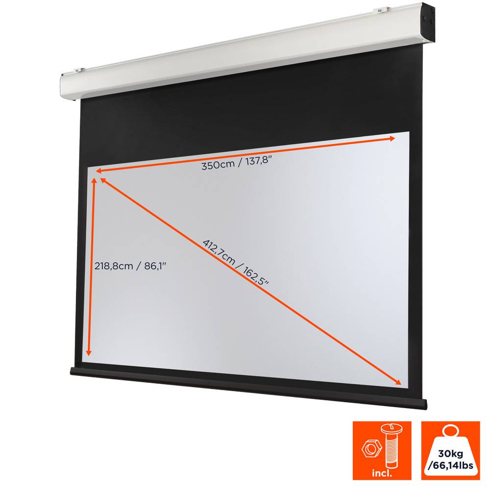 celexon Leinwand Motor Expert XL 350 x 219 cm-3