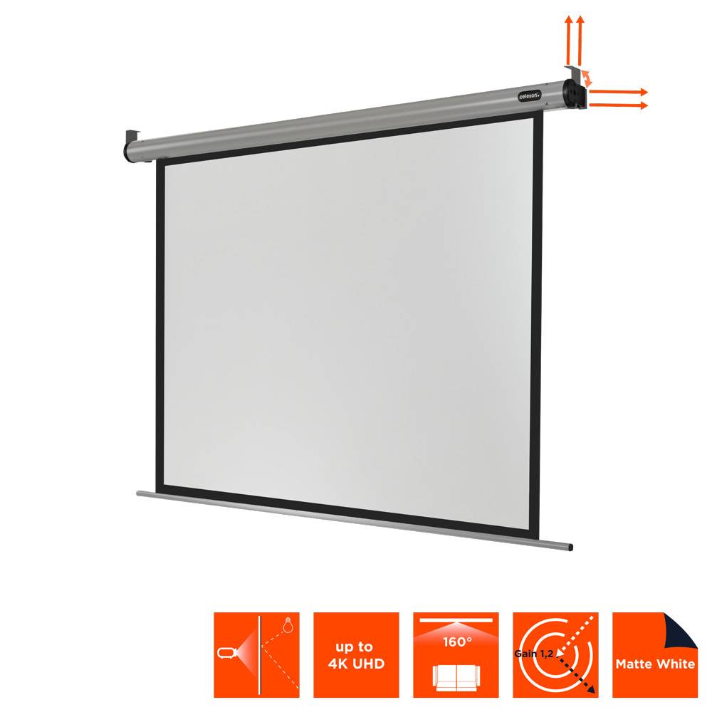 celexon Leinwand Motor HomeCinema 220 x 165 cm-1