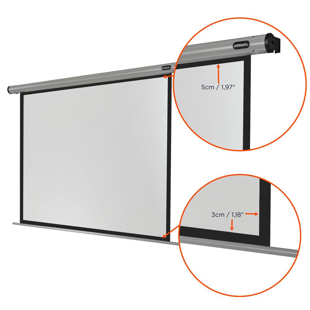 celexon Leinwand Motor HomeCinema 220 x 165 cm-2