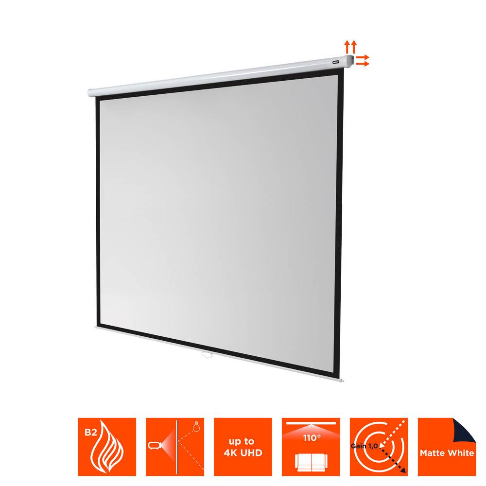 celexon Leinwand Rollo Economy 300 x 300 cm - 167"-4
