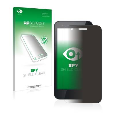 upscreen Blickschutzfolie für Vodafone Smart E8 Anti-Spy Privacy Blaulichtschutz Sichtschutzfolie