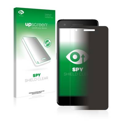 upscreen Blickschutzfolie für Vodafone Smart V8 Anti-Spy Privacy Blaulichtschutz Sichtschutzfolie