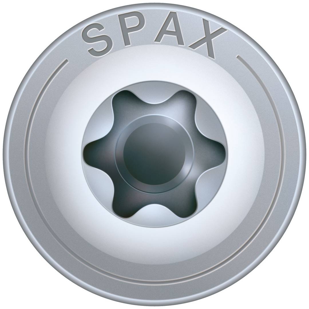 SPAX HI.FORCE Holzbauschraube WIROX Teilgewinde Tellerkopf T-STAR plus 4CUT-Spitze 10 x 400mm - 25 Stück-2
