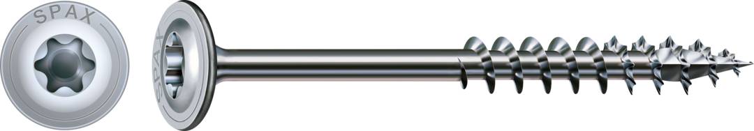 SPAX HI.FORCE Holzbauschraube WIROX Teilgewinde Tellerkopf T-STAR plus 4CUT-Spitze 10 x 140mm - 50 Stück