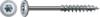 SPAX HI.FORCE Holzbauschraube WIROX Teilgewinde Tellerkopf T-STAR plus 4CUT-Spitze 10 x 220mm - 25 Stück