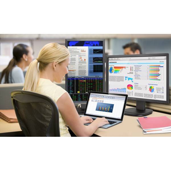 Viewsonic Business LCD-Monitor 59,9 cm 22" MVA 6,5 ms Schwarz-1