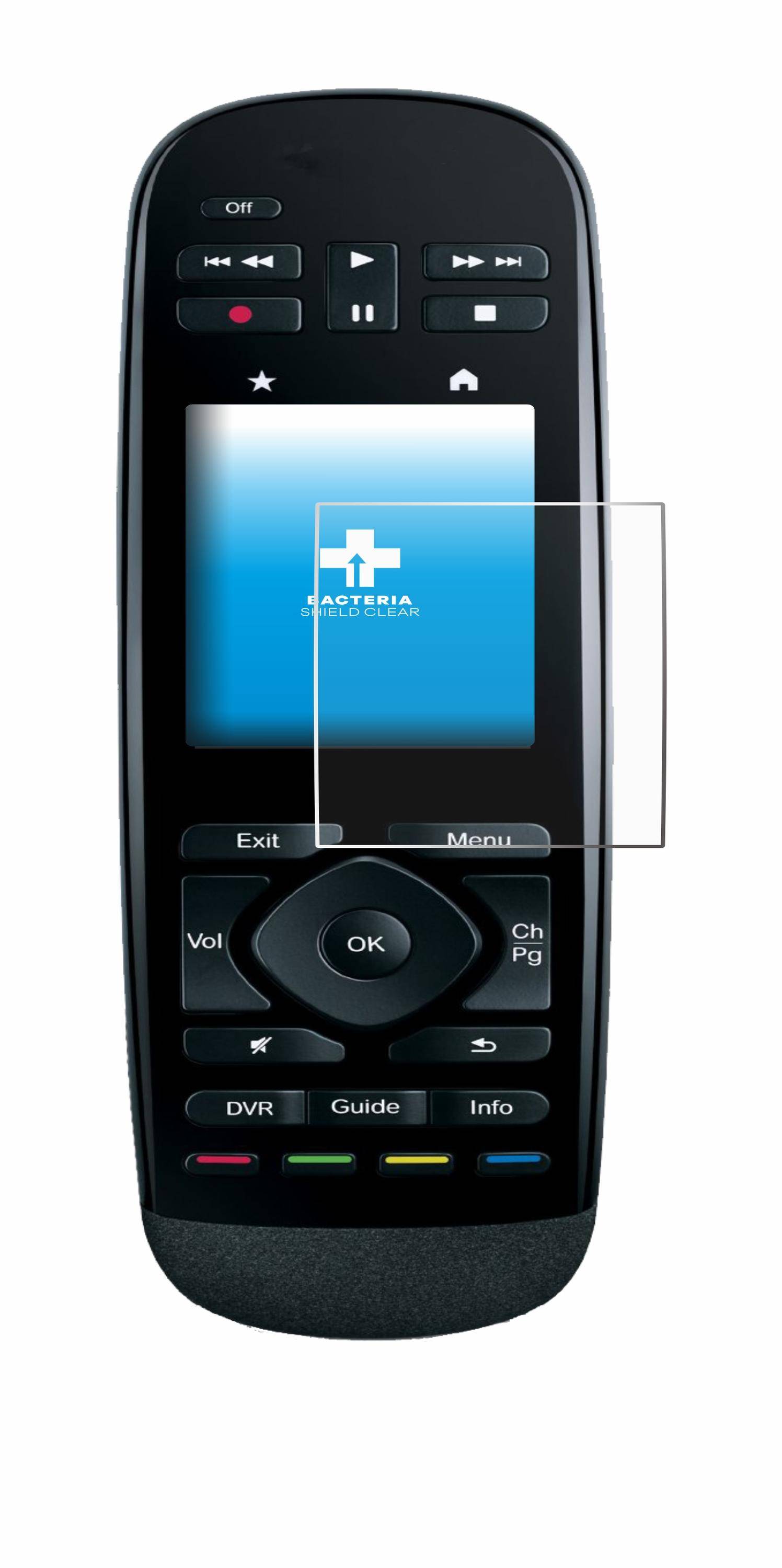 upscreen Bacteria Shield Clear Premium Antibakterielle Displayschutzfolie für Logitech-2