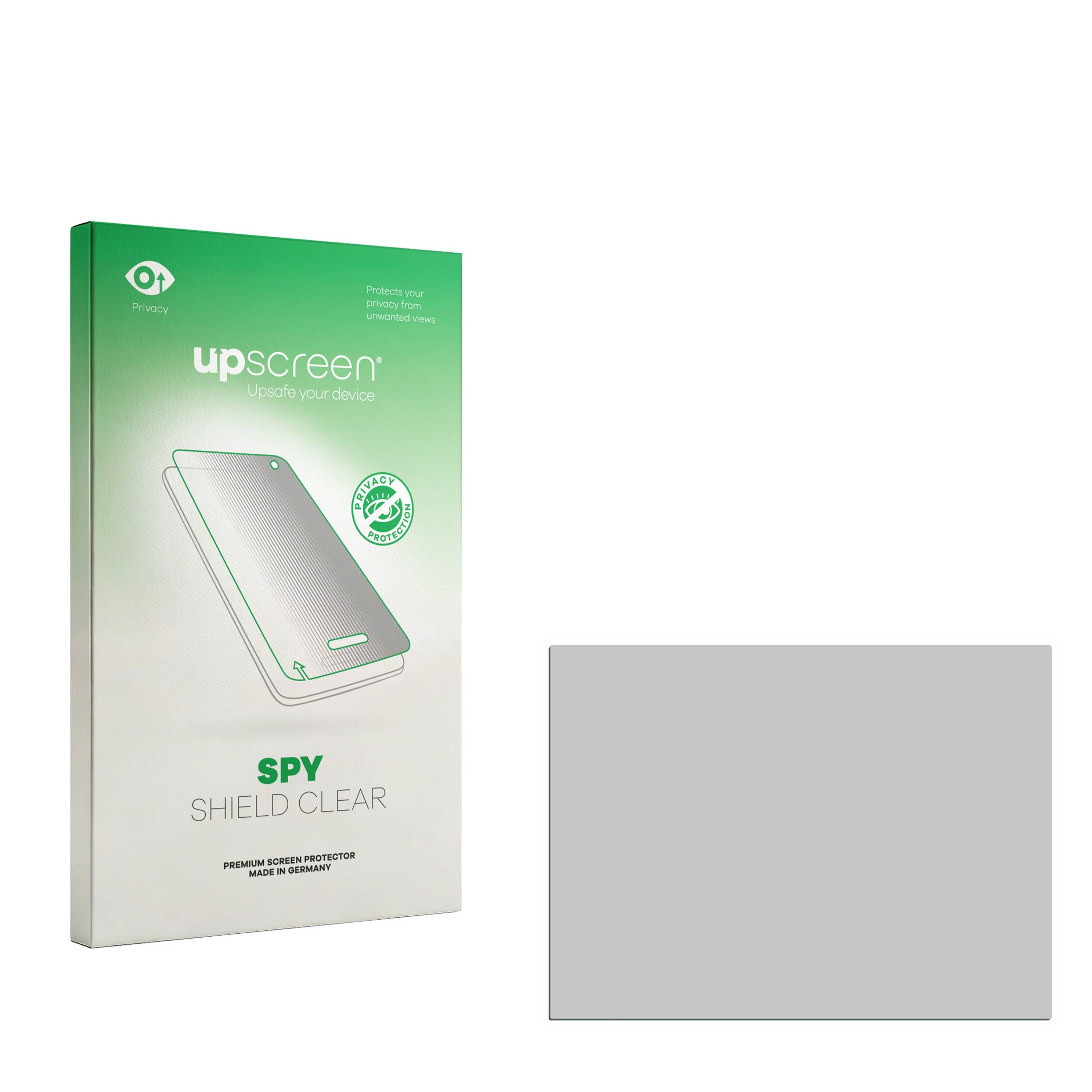 upscreen Spy Shield Clear Premium Blickschutzfolie für Notebooks mit 12.1 Zoll Displays [247-2