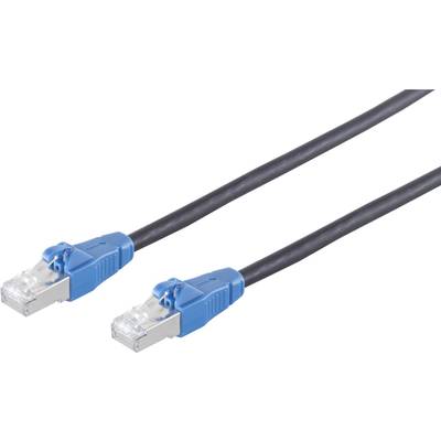 maximum connectivity Netzwerkkabel-Patchkabel CAT 6a easy pull schwarz 2.0m - Ne