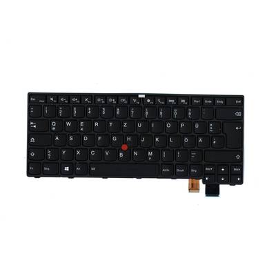 Lenovo Keyboard German 00PA464 Keyboard German - Tastatur - Schwarz