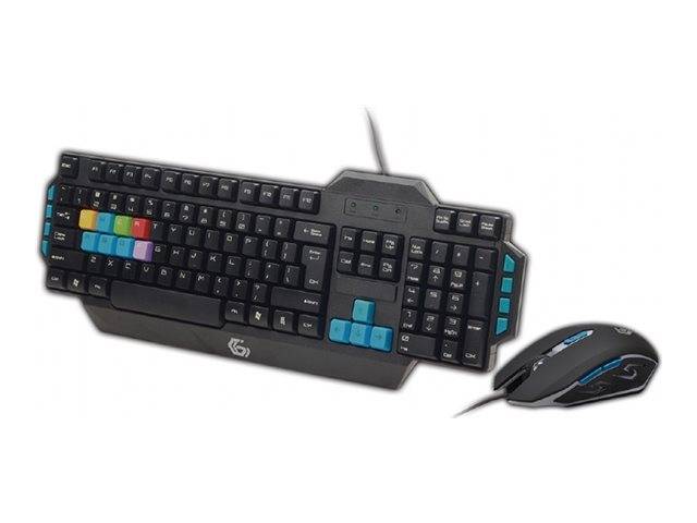 Gembird KBS-UMG-01 - Tastatur-und-Maus-Set-0