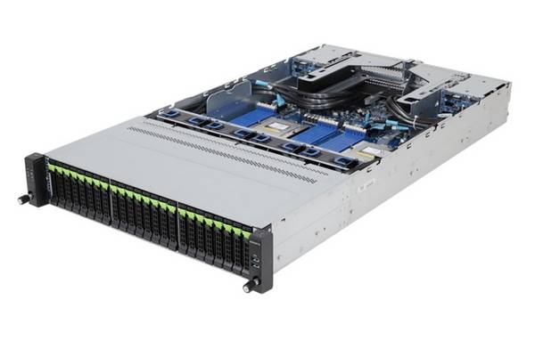 Server Gigabyte Barebone R283-Z96-AAE1 (Rev. 1.x) Rack 2U Dual Sockel SP5 PC-Systeme