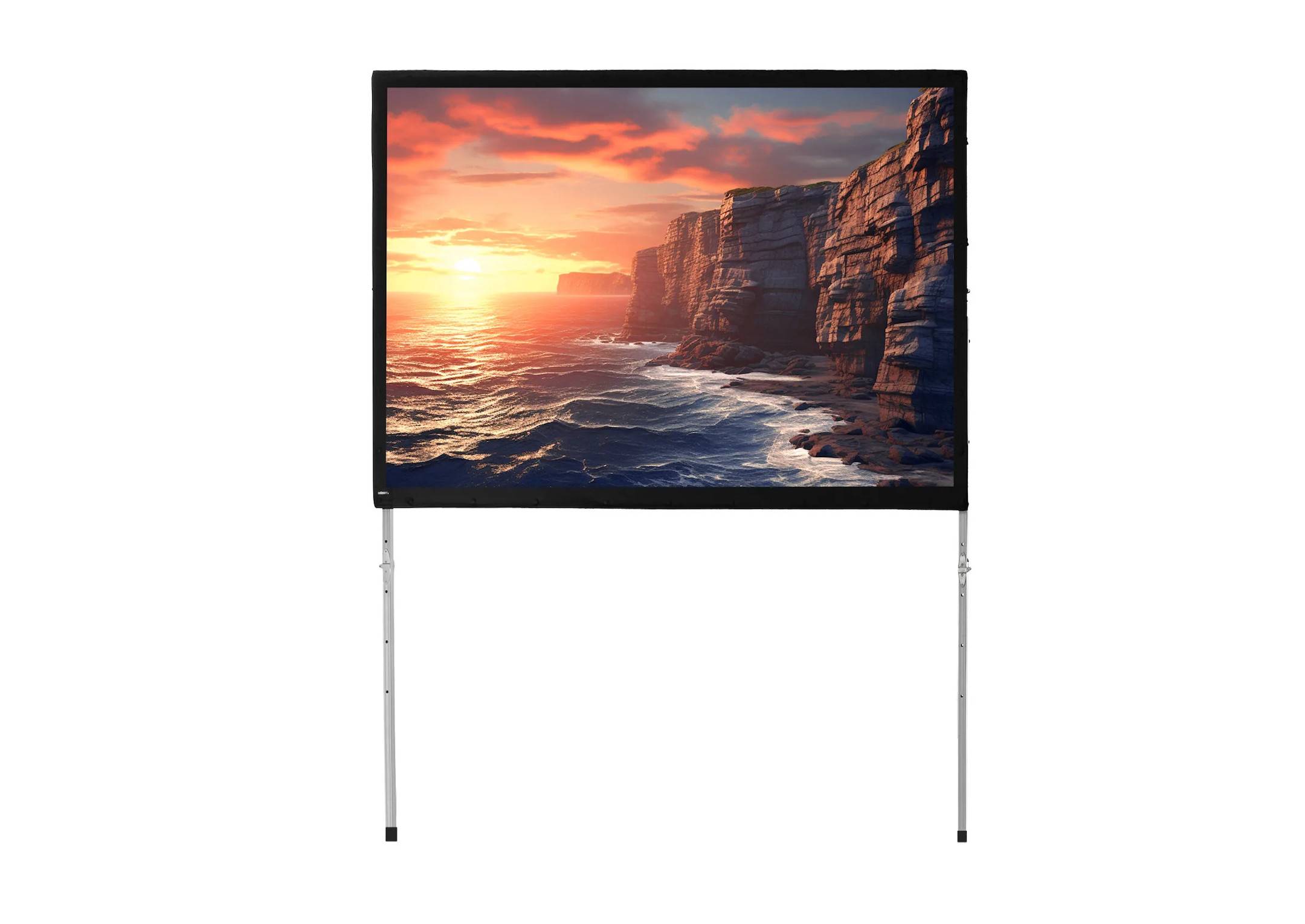 celexon Faltrahmen Leinwand Mobil Expert 244 x 183cm, Frontprojektion-0
