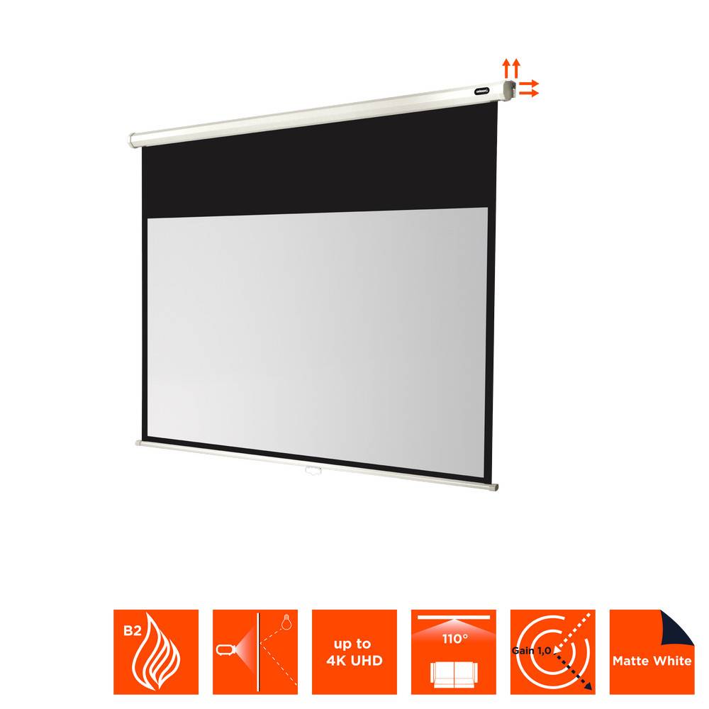 celexon Leinwand Rollo Economy 220 x 124 cm - 99"-4