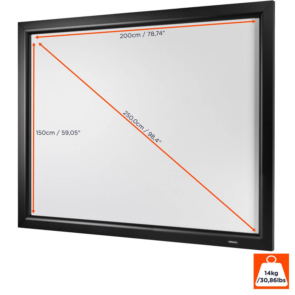 celexon HomeCinema Frame 200 x 150 cm-1