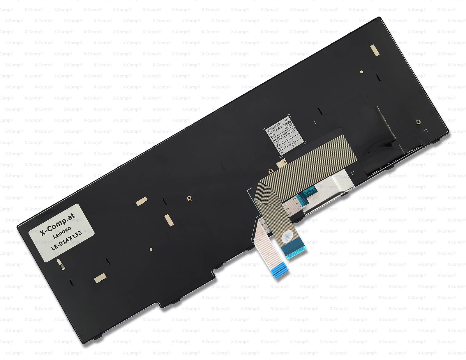 Lenovo ThinkPad E570 20H5, 20H6, E575, 20H8 Tastatur (GER) Schwarz mit Rahmen inkl. Pointer-1