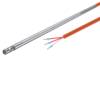 Pt100 Kl. B 3L Luftfühler 200mm 1m Silikon