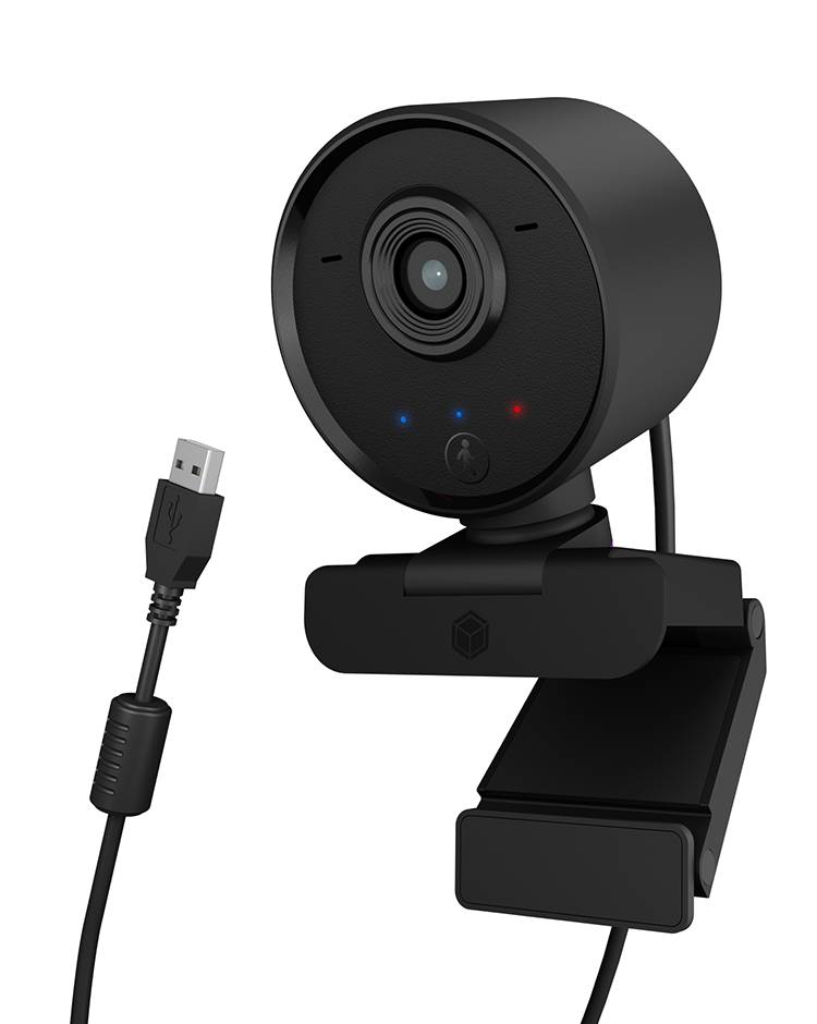 IB-CAM502-HD, FHD Webcam, 1080P, eingebautes Mikrophone, Fernbedienung-1