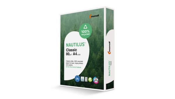 Kopierpapier NAUTILUS Classic - A4, 80 g/qm, weiß, 500 Blatt