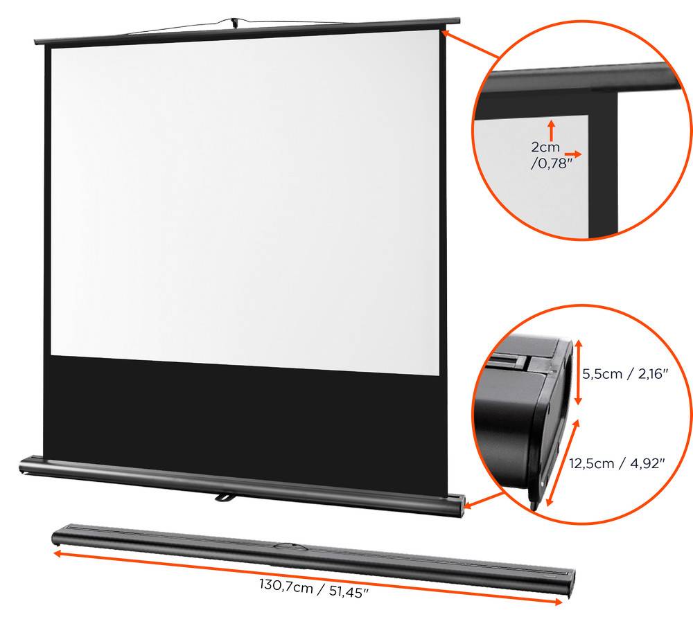 celexon Leinwand Ultramobil Professional 120 x 90 cm-4