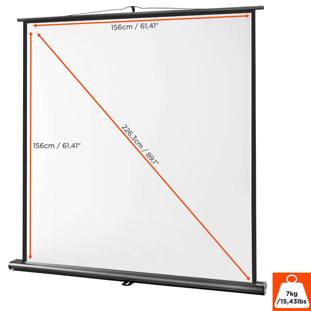 celexon Leinwand Ultramobil Professional 160 x 160 cm-3