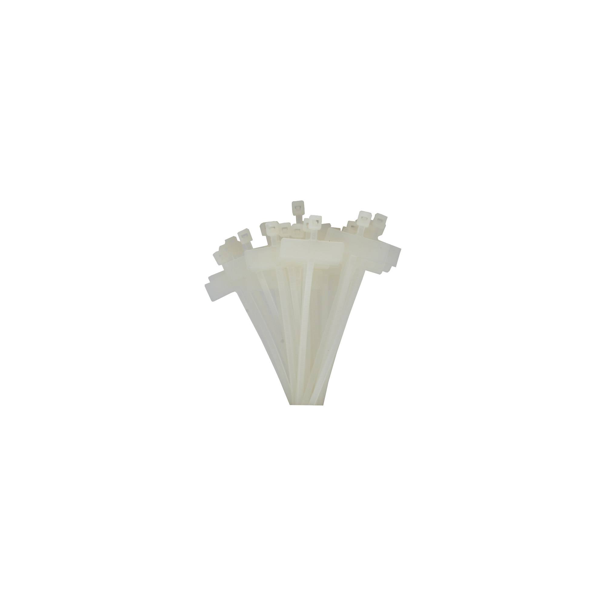 InLine® Kabelbin., Länge 100mm, Breite 2,5mm, Markierfeld quer 8x24mm,100er Pack-1