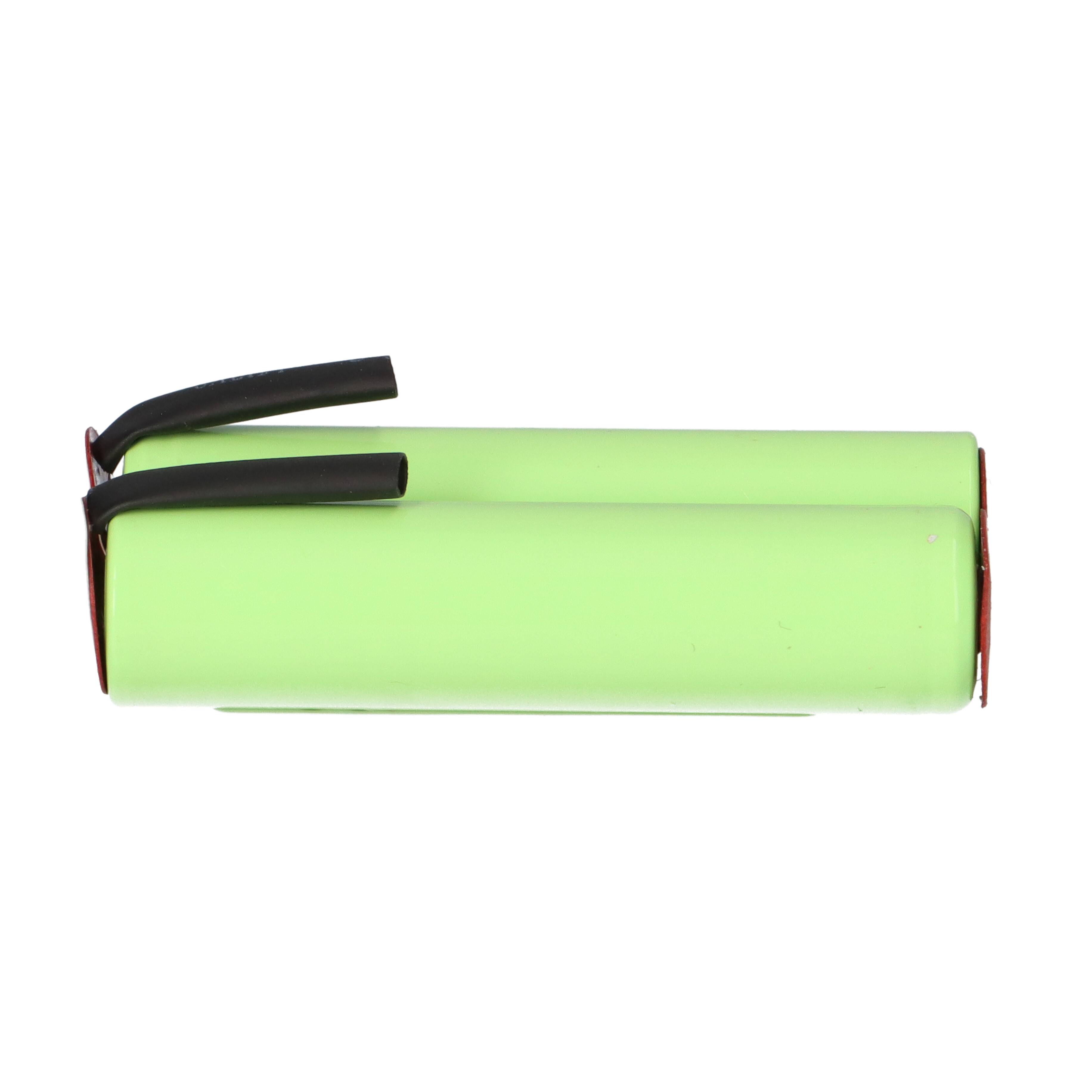 Rasierer-Akku 2,4V 950mAh passend für Philips Bodygroom Series 7000, 3000-1