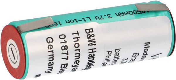 Rasierer-Akku 3,7V 1600mAh Li-Ion passend für Braun 5671 Philips Norelco 8892XL