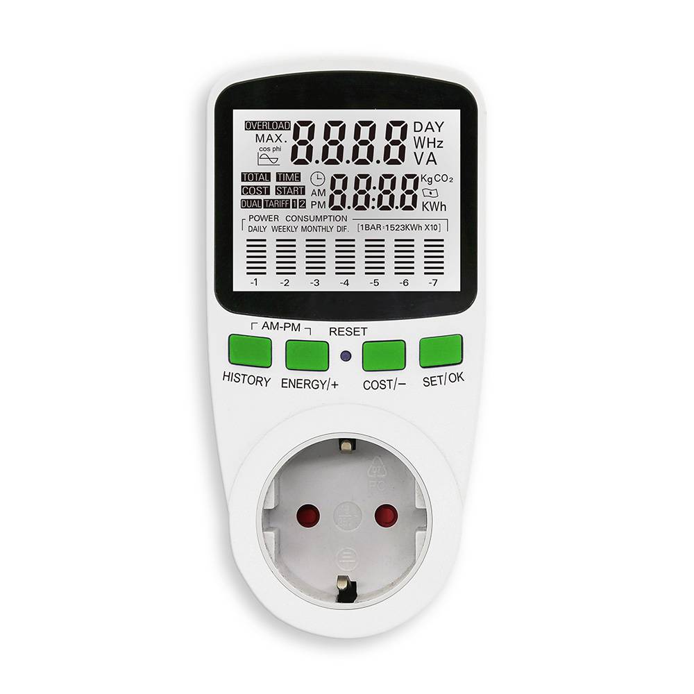 Offgridtec Stromzähler für Steckdose für Balkonkraftwerk Strommesser Echtzeit-0