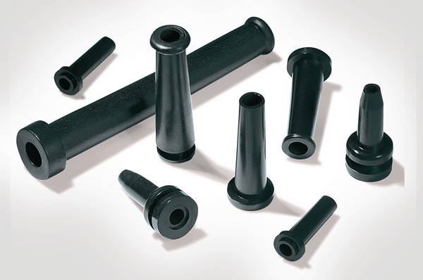 Hellermann HV2103-PVC-FR-BK 1000 Knickschutztüllen schwarz 632-01030