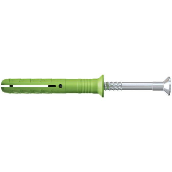 Fischer 45x Nageldübel N GREEN 8 x 100/60 S Senkkopf - 524850