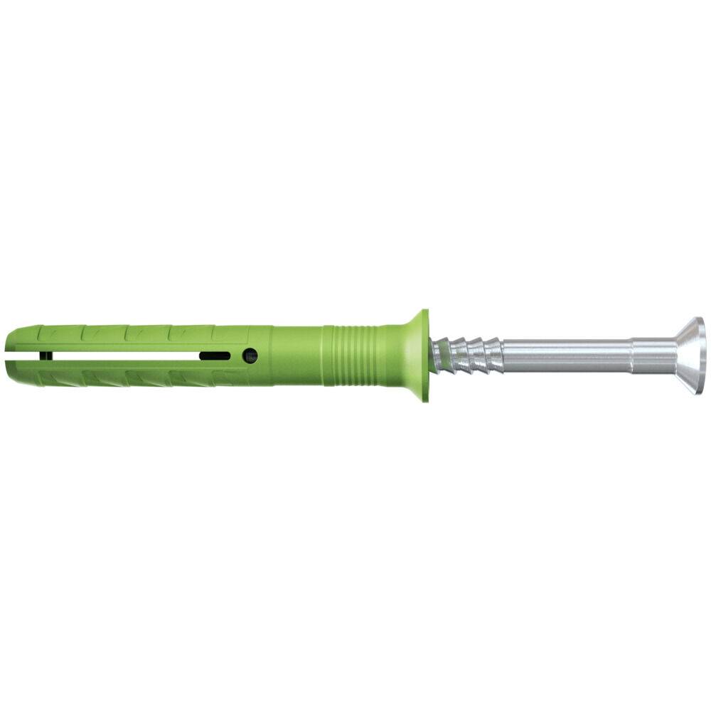 Fischer 45x Nageldübel N GREEN 8 x 100/60 S Senkkopf - 524850-0