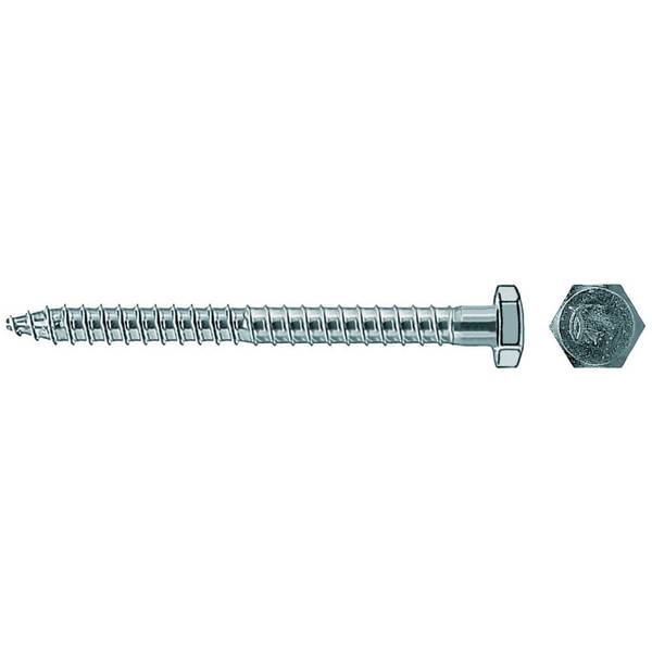 Fischer 200x Sicherheitsschraube 7X87 Sechskantkopf - 80405
