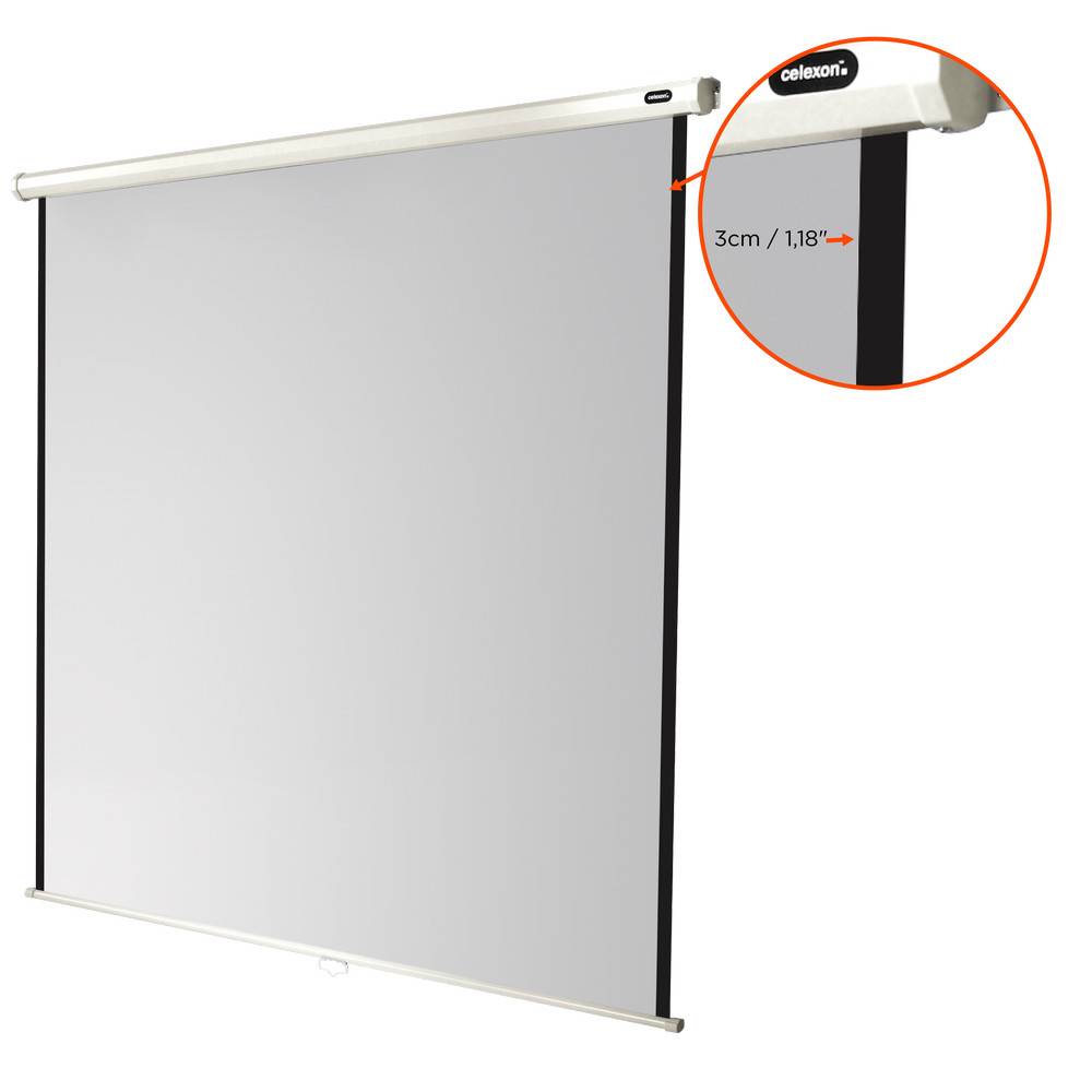 celexon Leinwand Rollo Economy 220 x 220 cm - 122"-3