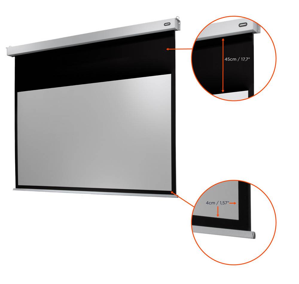 celexon Leinwand Motor Professional Plus 220 x 124 cm-3