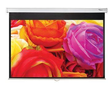 Optoma DS-1123PMG+ Rollo Leinwand, 265.6 x 166 16:10, mattweiss-0