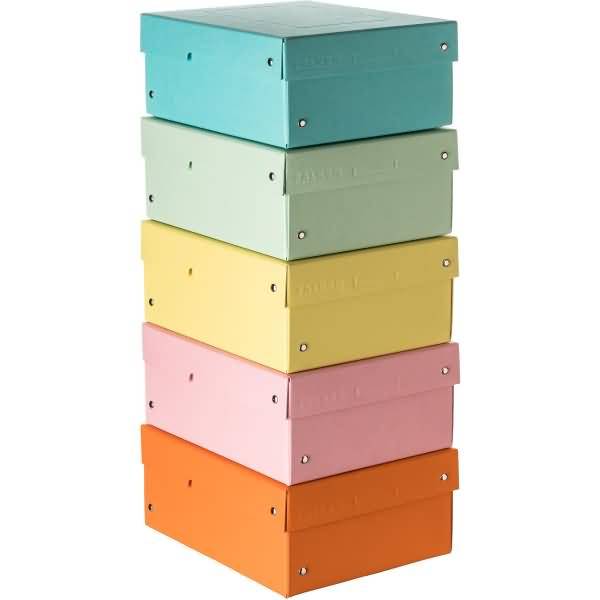 PURE Box Pastell A5 100mm Füllhöhe sortiert