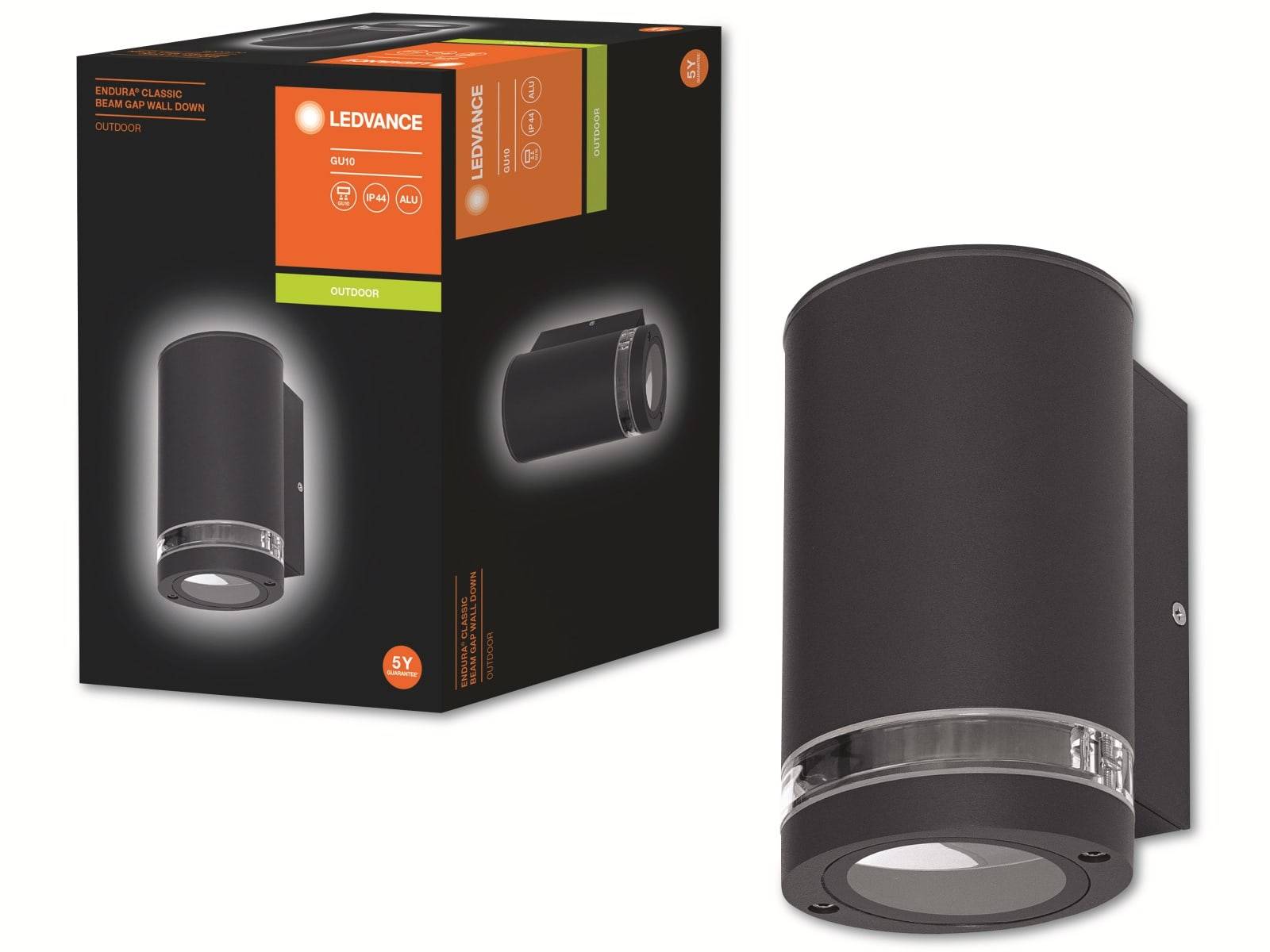 Symbolbild für LEDVANCE Endurac Classic Beam Up 4058075554511 Außenwandleuchte E27 0 W Dunkelgrau