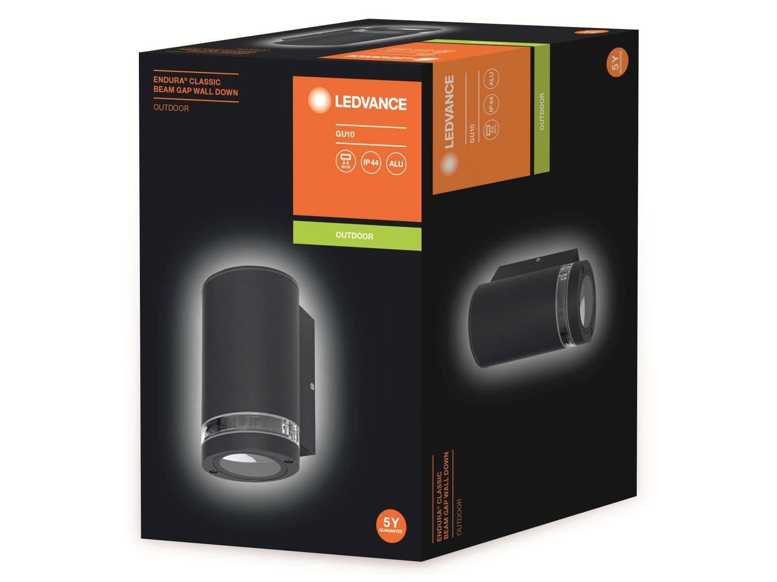 Symbolbild für LEDVANCE Endurac Classic Beam Up 4058075554511 Außenwandleuchte E27 0 W Dunkelgrau