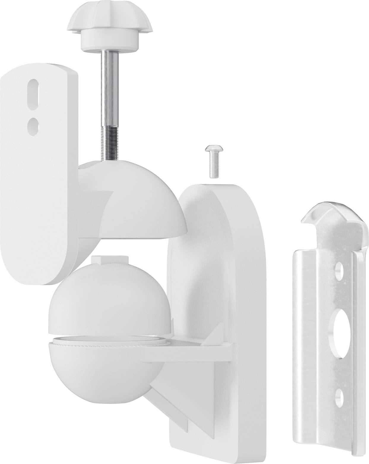 GOOBAY Boxenhalterung Basic, 2 Stück, weiß-1
