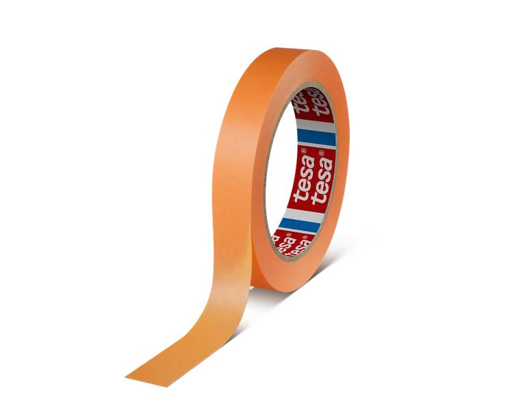 tesakrepp 4342, 50m x 19mm, orange-0