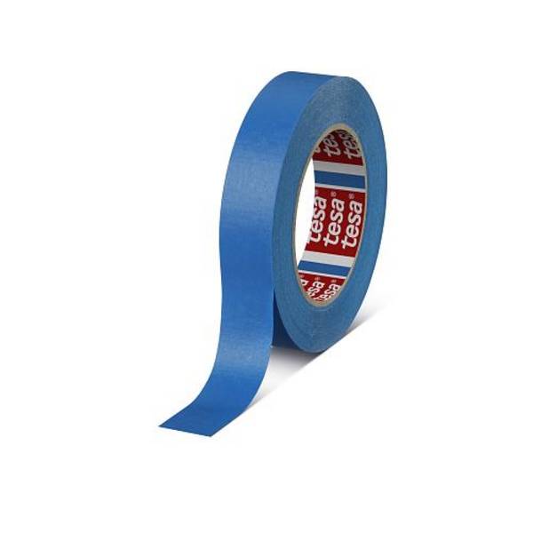 tesakrepp 4308 Blue Krepp, 50m x 19mm, blau