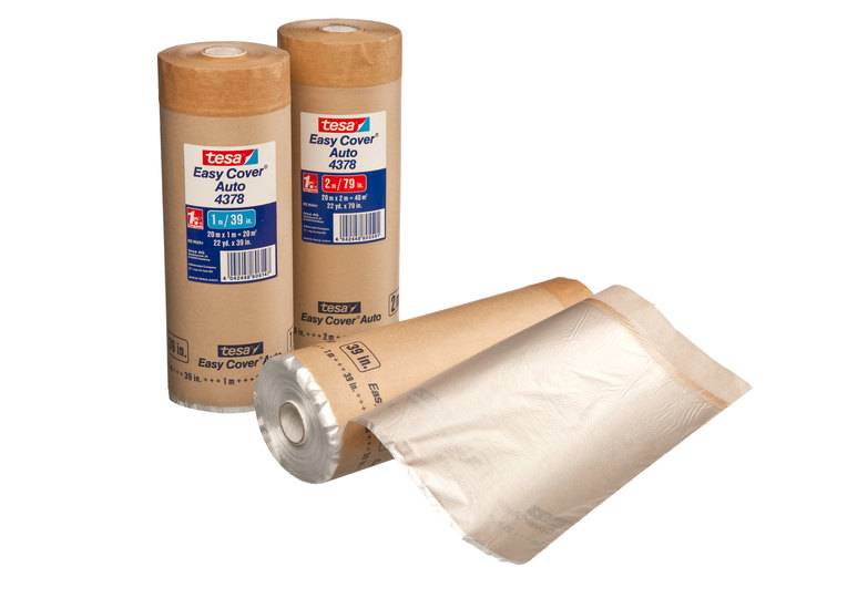 tesa Easy Cover 4378 Auto, 20m x 2000mm, braun/transparent-0