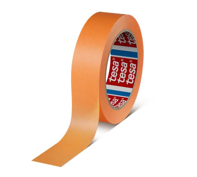 tesakrepp 4342 50m x 30mm, orange Präzisionskrepp-0