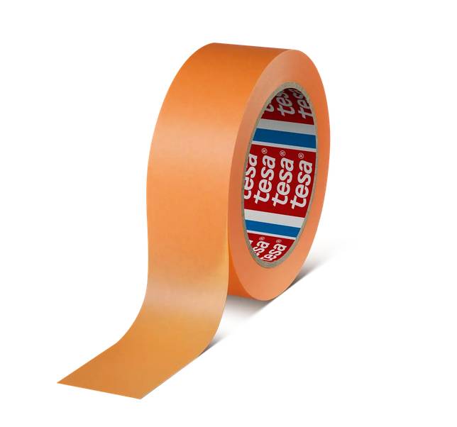 tesakrepp 4342, 50m x 38mm, orange-0
