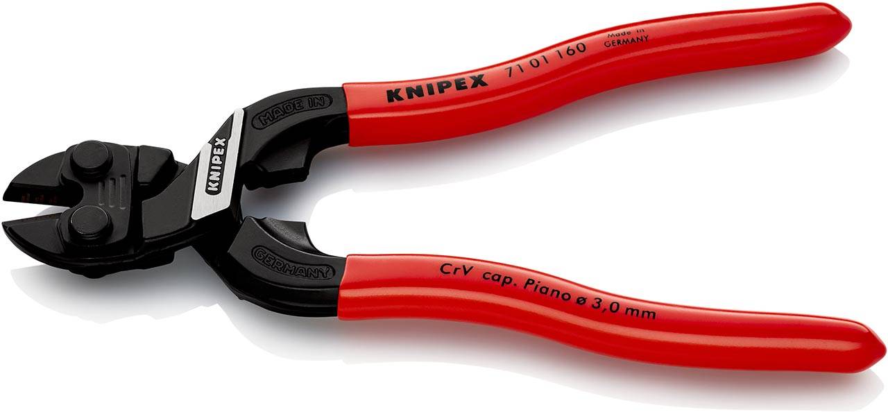 CoBolt® S Kompakt-Bolzenschneider mit Kunststoff überzogen, schwarz atramentiert, 160 mm (SB-Karte/Blister)-1
