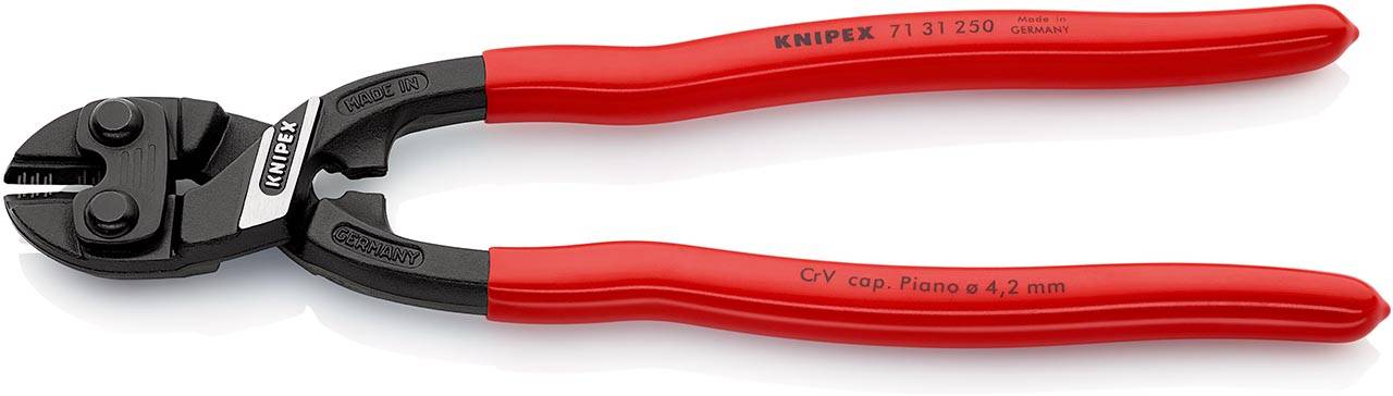 CoBolt® XL Kompakt-Bolzenschneider mit Aussparung, schwarz, 250 mm, SB-1