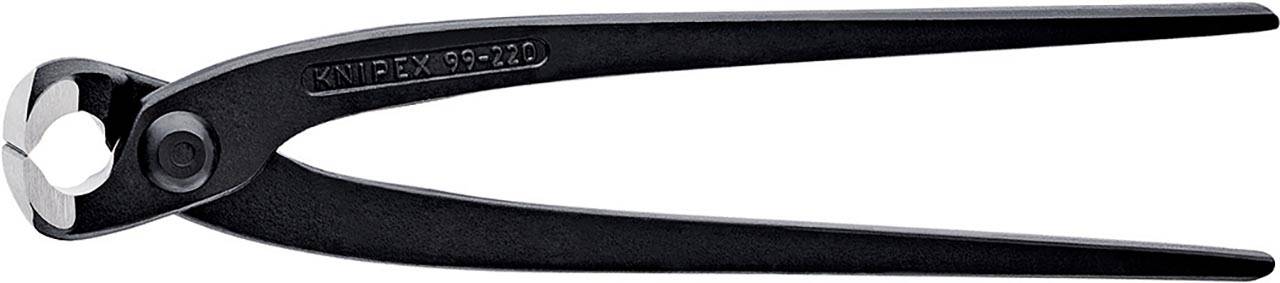 Monierzange (Rabitz- oder Flechterzange), schwarz atramentiert, 220 mm (SB-Karte/Blister)-0