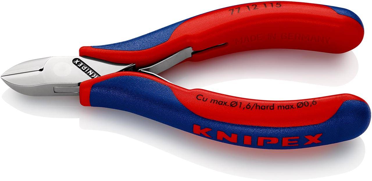 Knipex 77 12 115 SB Elektronik-Seitenschneider-0
